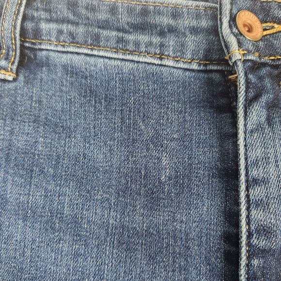 Lands End Jeans Womens Sz 16 Mid Rise Boot Cut Medium Wash - Picture 11 of 11